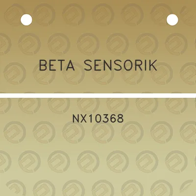 beta-sensorik-nx10368