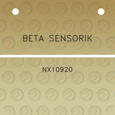 beta-sensorik-nx10920