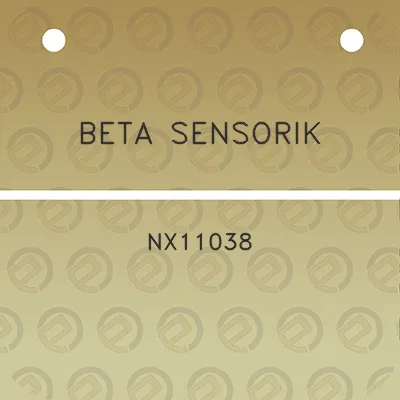 beta-sensorik-nx11038