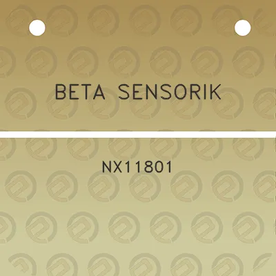 beta-sensorik-nx11801