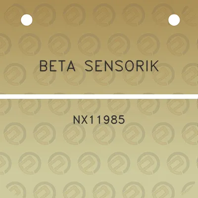 beta-sensorik-nx11985