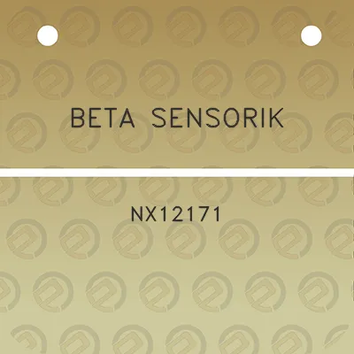 beta-sensorik-nx12171