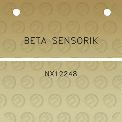 beta-sensorik-nx12248