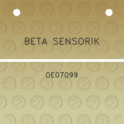 beta-sensorik-oe07099