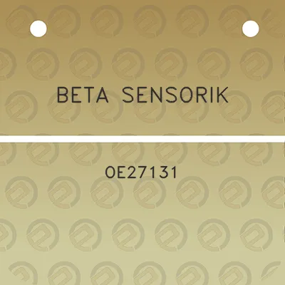 beta-sensorik-oe27131