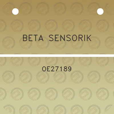 beta-sensorik-oe27189