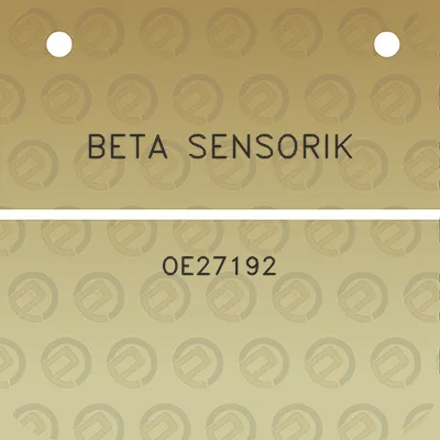 beta-sensorik-oe27192