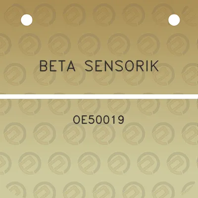 beta-sensorik-oe50019