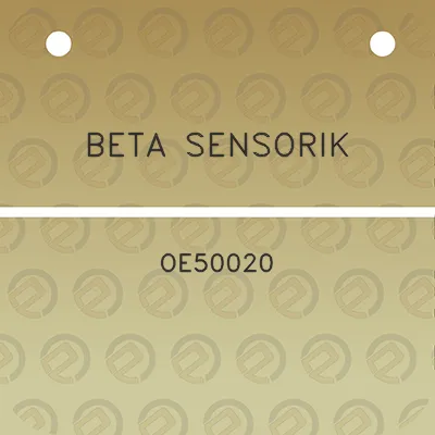 beta-sensorik-oe50020