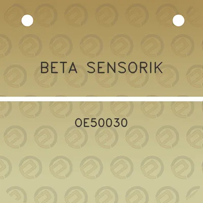 beta-sensorik-oe50030