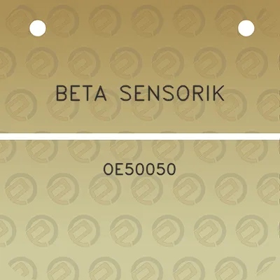 beta-sensorik-oe50050