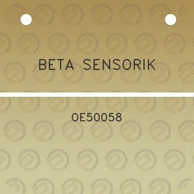 beta-sensorik-oe50058