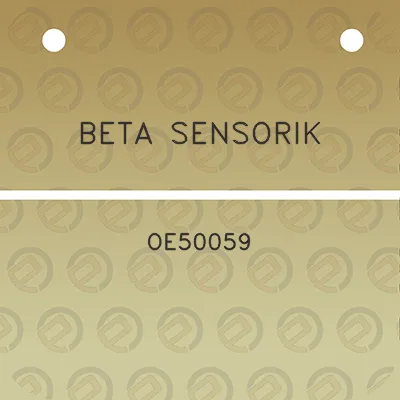 beta-sensorik-oe50059