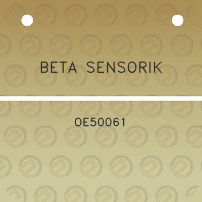 beta-sensorik-oe50061