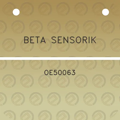 beta-sensorik-oe50063