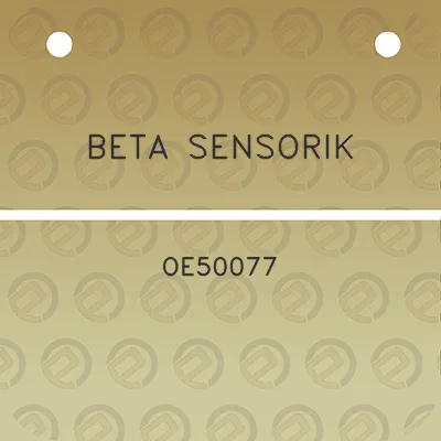 beta-sensorik-oe50077