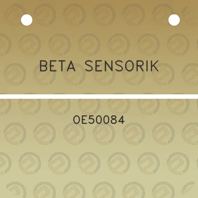 beta-sensorik-oe50084