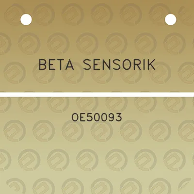 beta-sensorik-oe50093