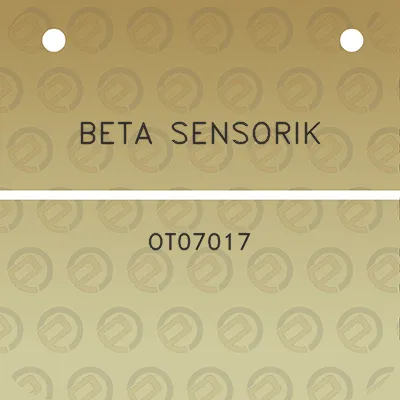 beta-sensorik-ot07017