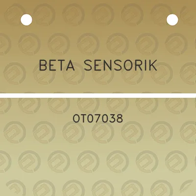 beta-sensorik-ot07038