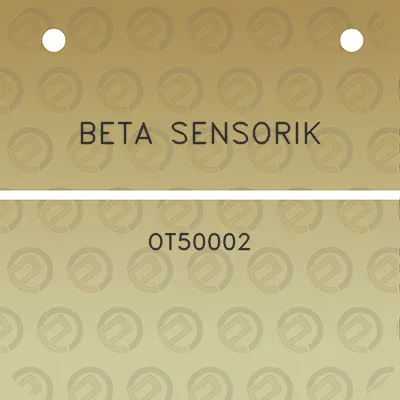 beta-sensorik-ot50002