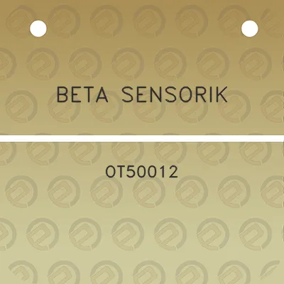 beta-sensorik-ot50012