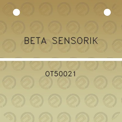 beta-sensorik-ot50021