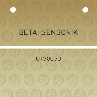 beta-sensorik-ot50030