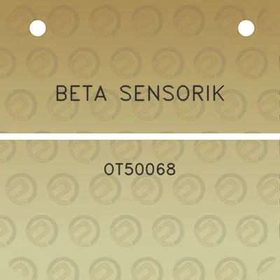 beta-sensorik-ot50068