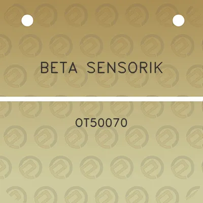 beta-sensorik-ot50070