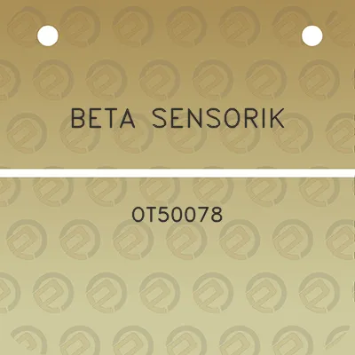 beta-sensorik-ot50078