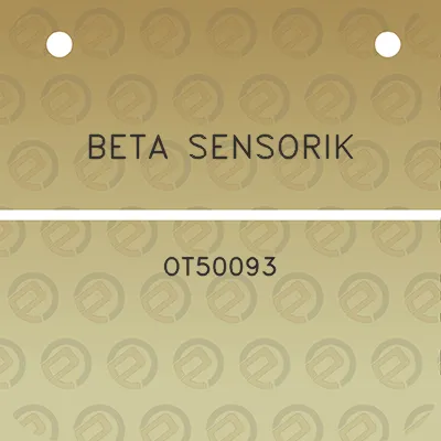 beta-sensorik-ot50093