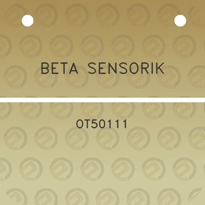 beta-sensorik-ot50111