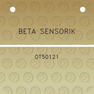 beta-sensorik-ot50121