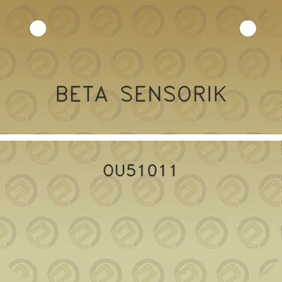 beta-sensorik-ou51011