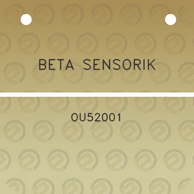 beta-sensorik-ou52001