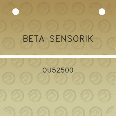 beta-sensorik-ou52500