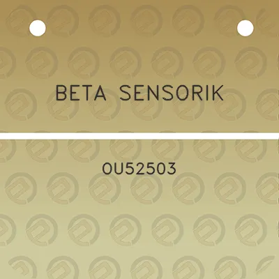 beta-sensorik-ou52503