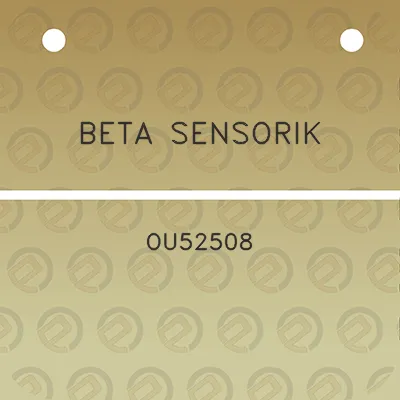 beta-sensorik-ou52508