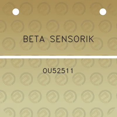 beta-sensorik-ou52511