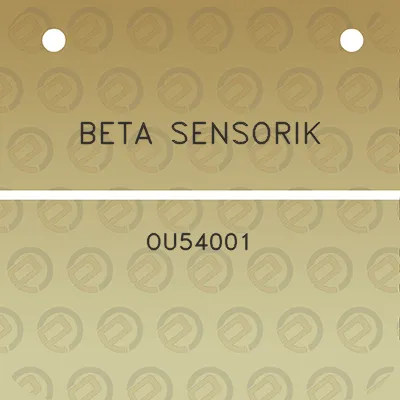 beta-sensorik-ou54001