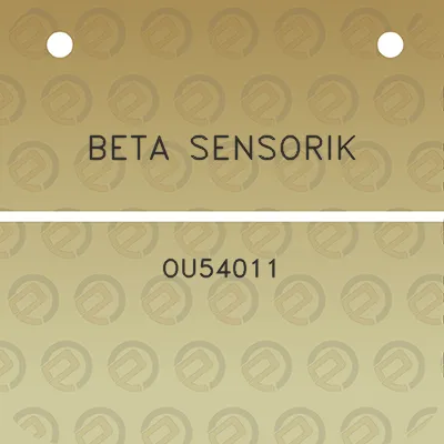 beta-sensorik-ou54011