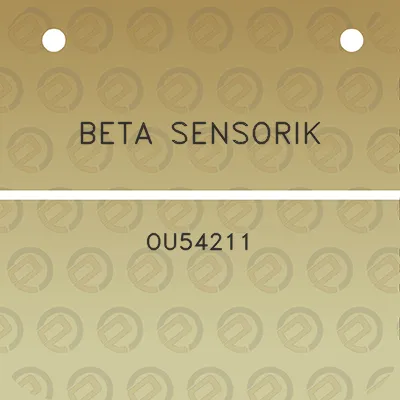 beta-sensorik-ou54211