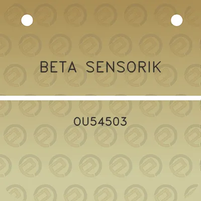 beta-sensorik-ou54503