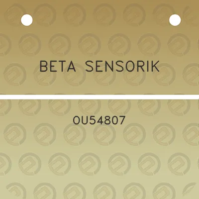 beta-sensorik-ou54807