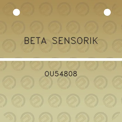 beta-sensorik-ou54808