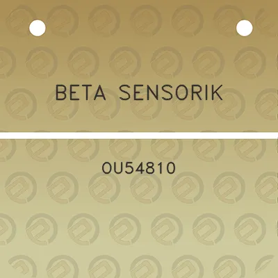 beta-sensorik-ou54810