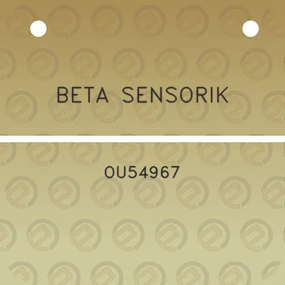 beta-sensorik-ou54967