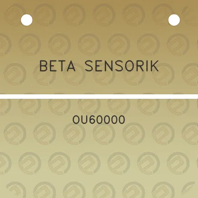 beta-sensorik-ou60000