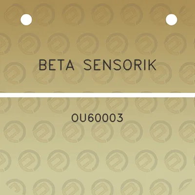 beta-sensorik-ou60003